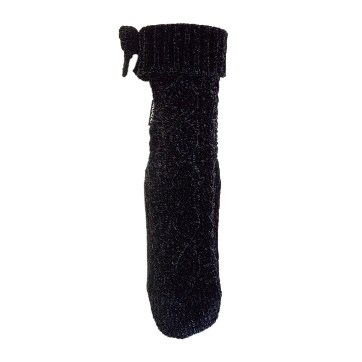 ISOTONER Hrejivé ženilkové ponožky s vrkočovým vzorom, protišmyková podrážka