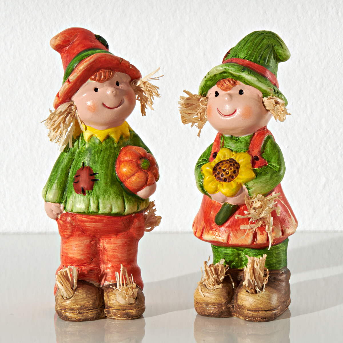 Levně 2 dekorativní figurky "Fritz a Frieda"