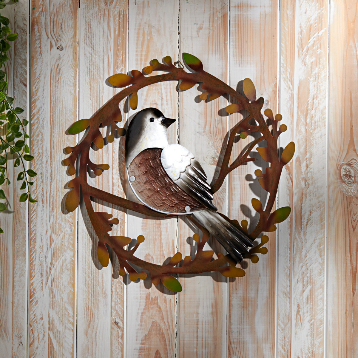 Levně Kovová dekorace "Ptáček"