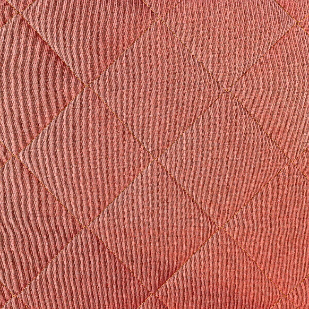 Prešívaný jednofarebný poťah s viazačkami na pohovku clic-clac, bavlnené plátno