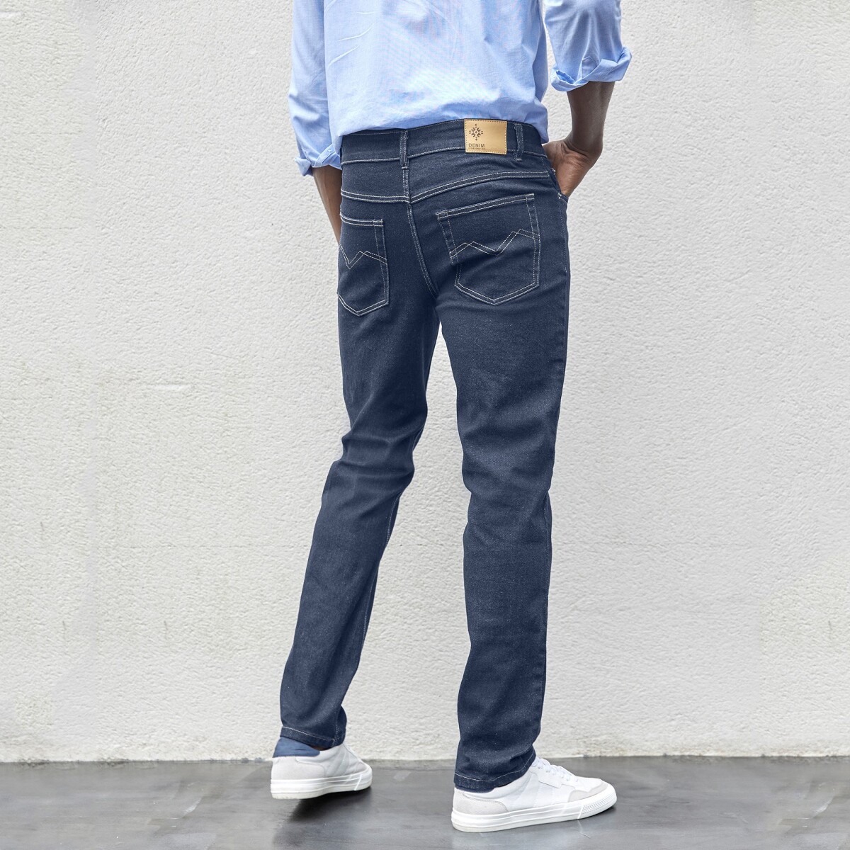 Rovné džínsy Whak\'s, vnútorná dĺžka nohavíc 72 cm