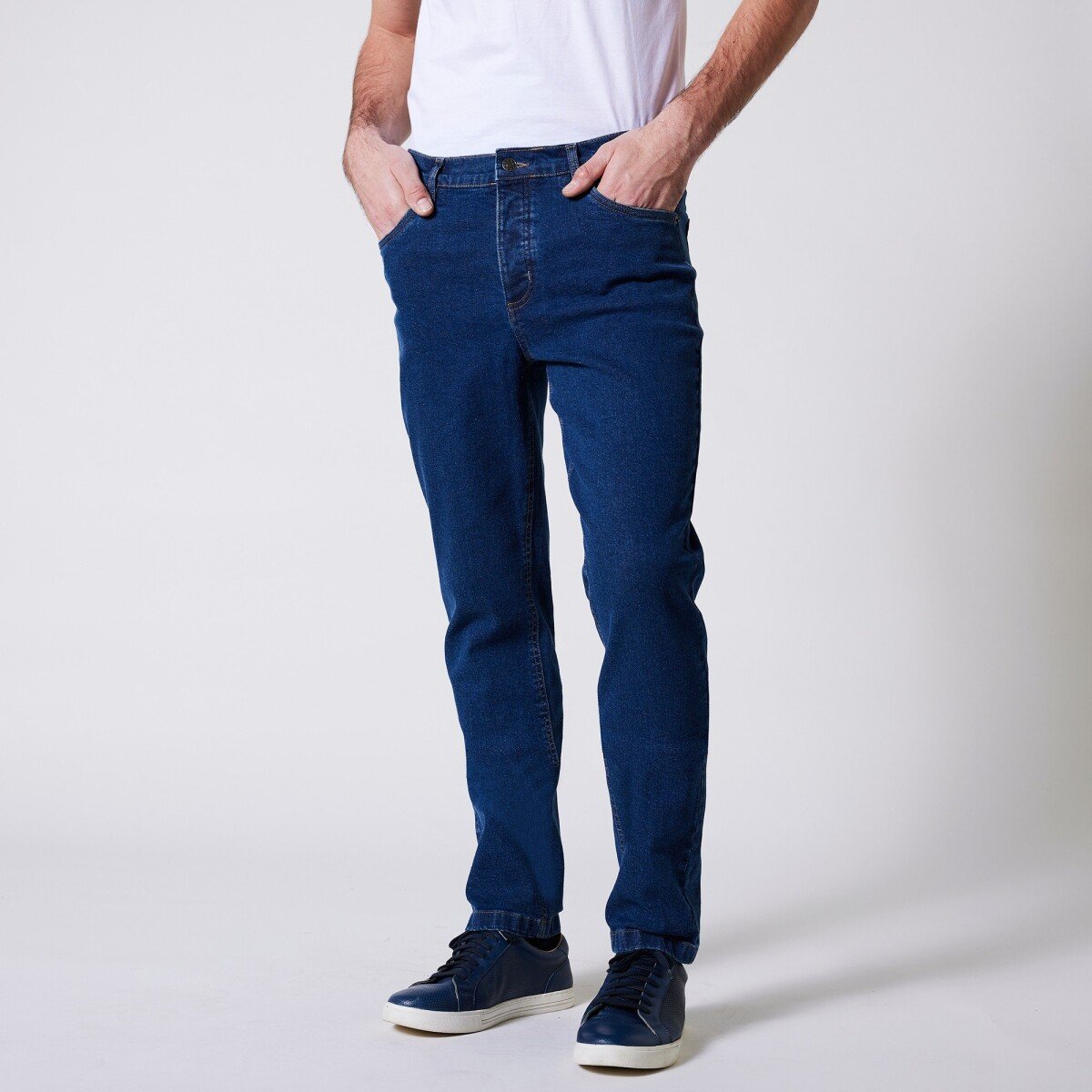 Levně Strečové džíny, vnitřní délka nohavic 72 cm