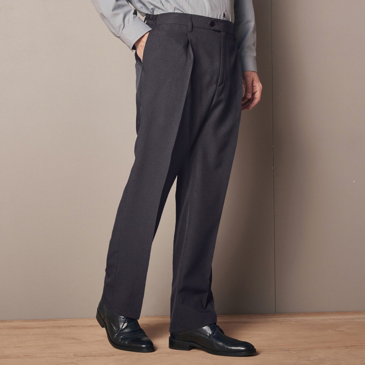 Kalhoty s nastavitelným pasem, polyester
