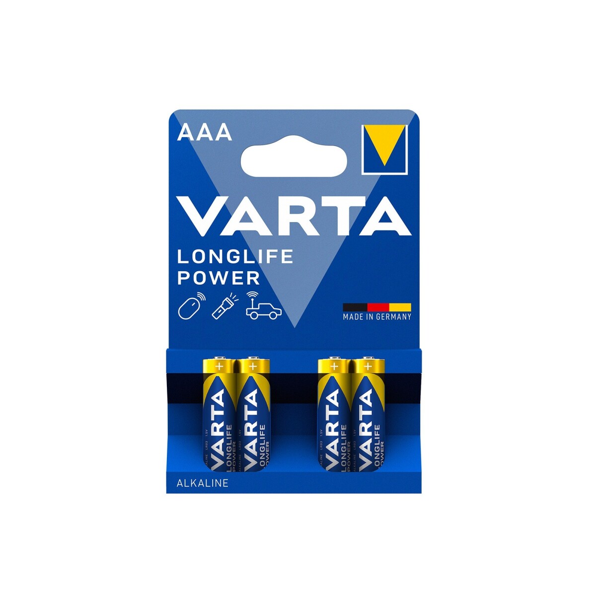 Levně Sada 4 alkalických baterií VARTA