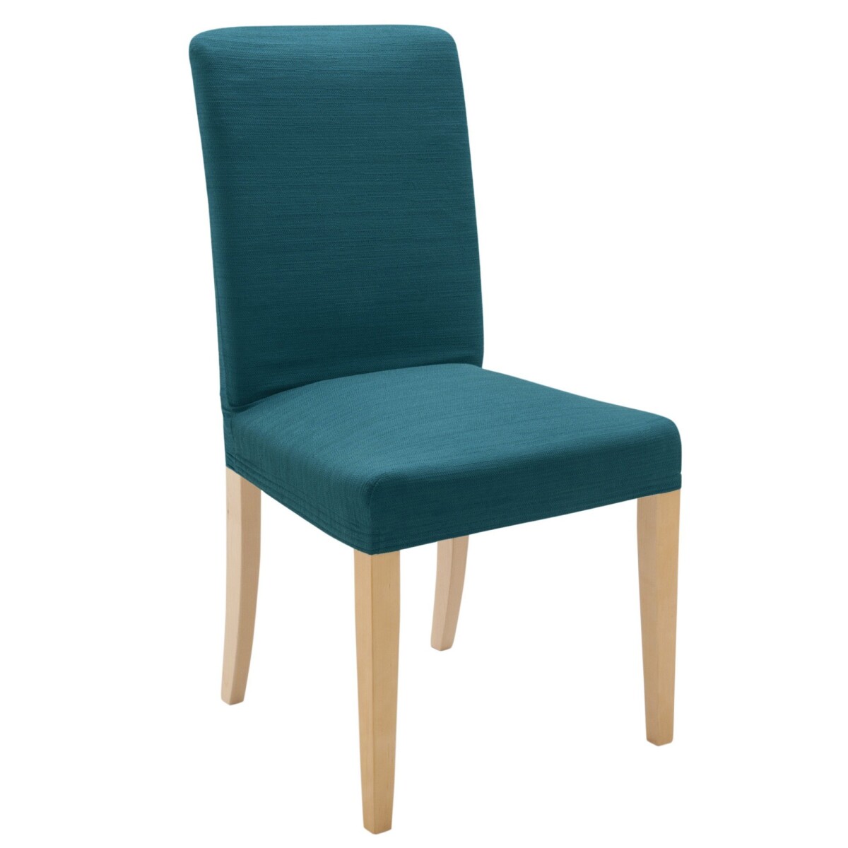 Levně Pružný jednobarevný potah na židli, sedák nebo sedák + opěrka