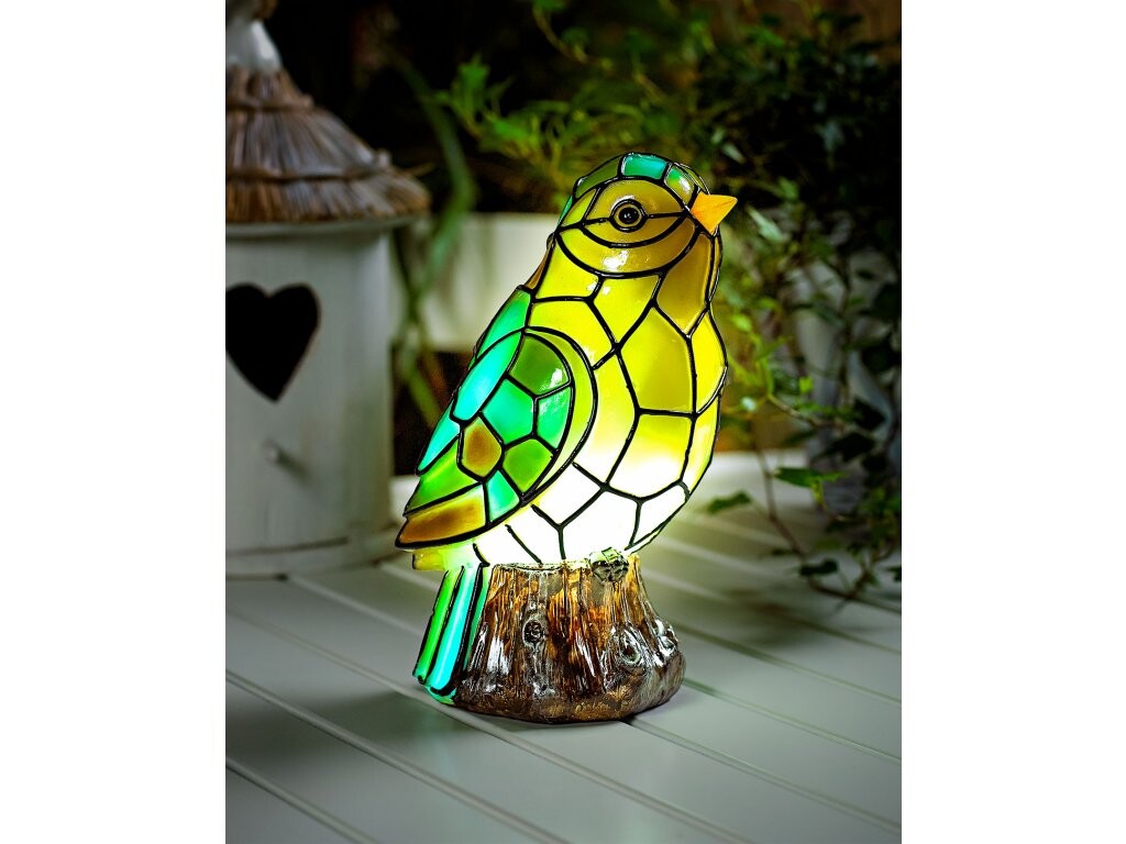 Levně Solární ptáček Tiffany