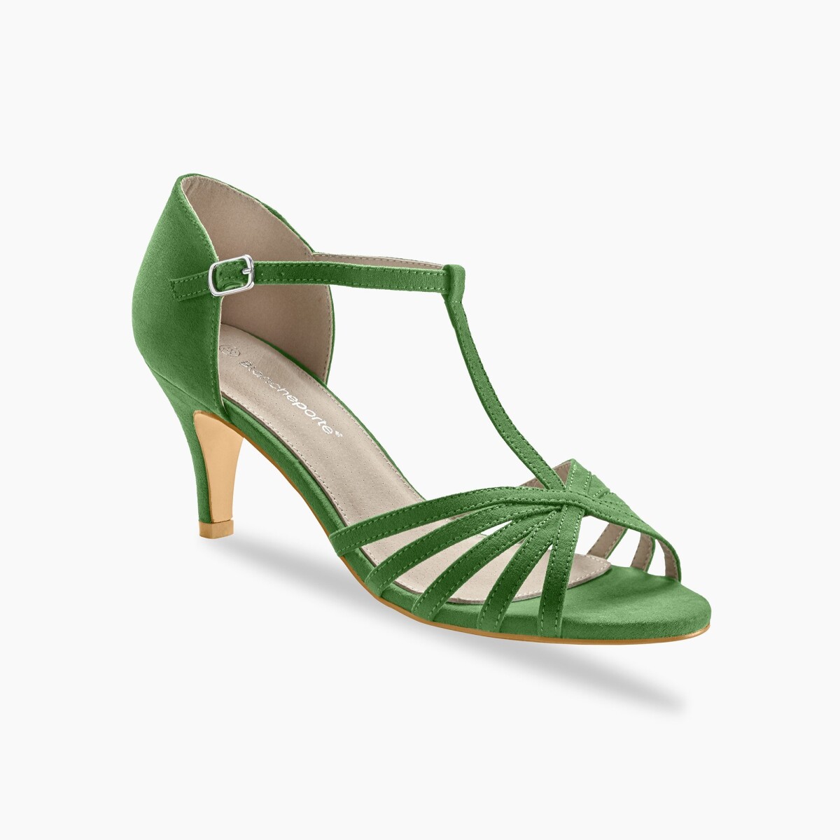 Topánky salomé na podpätku