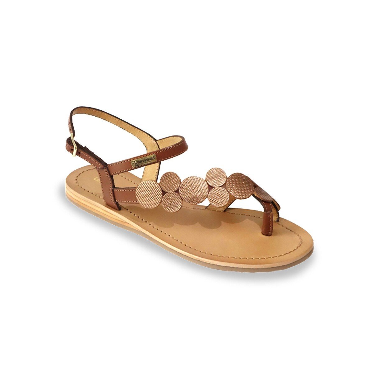 Žabkové kožené sandále Holly Les Tropéziennes par M Belarbi®