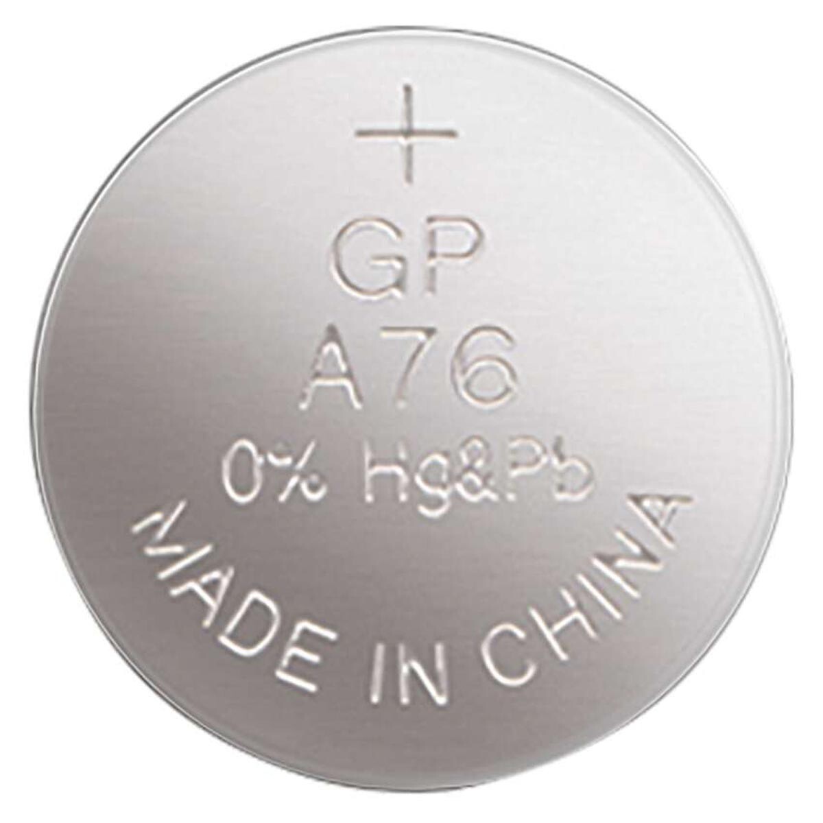 GP alkalická gombíková batéria A76F (LR44)