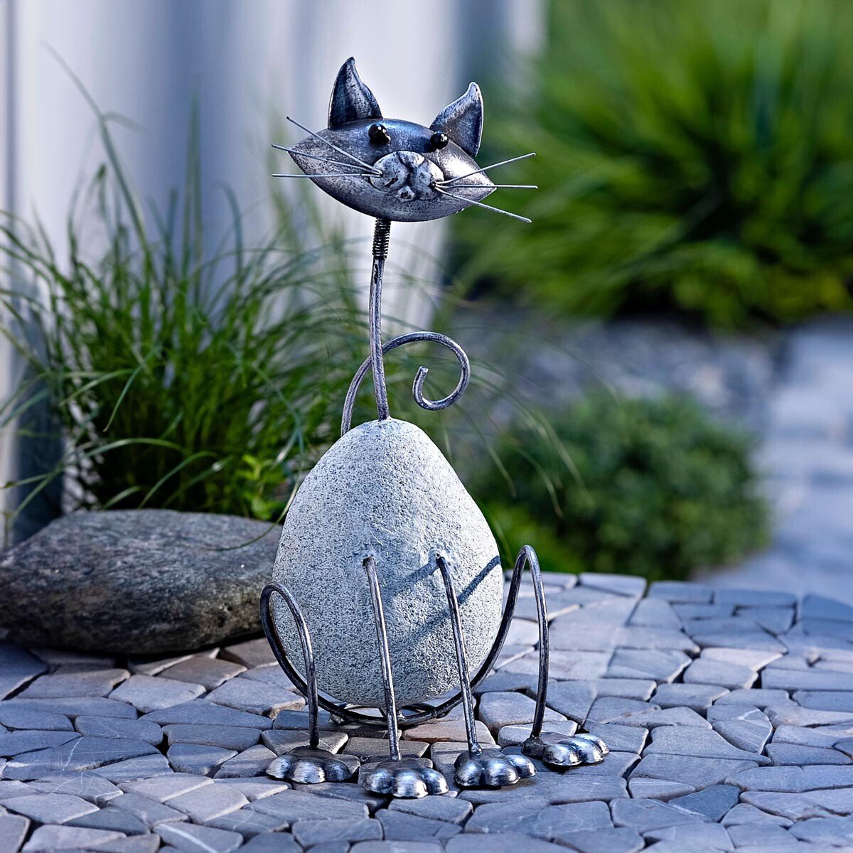 Kovová figúrka Mačka Kameko s kývajúcou hlavou