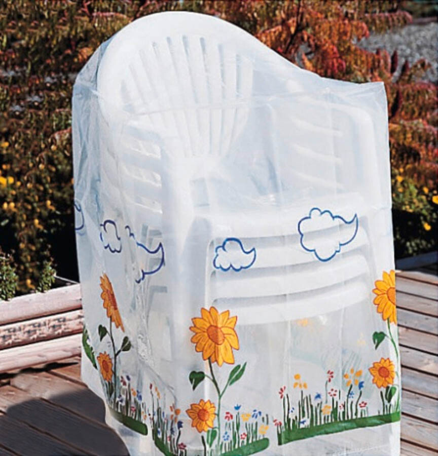 Ochranný obal na zahradní židle Slunečnice