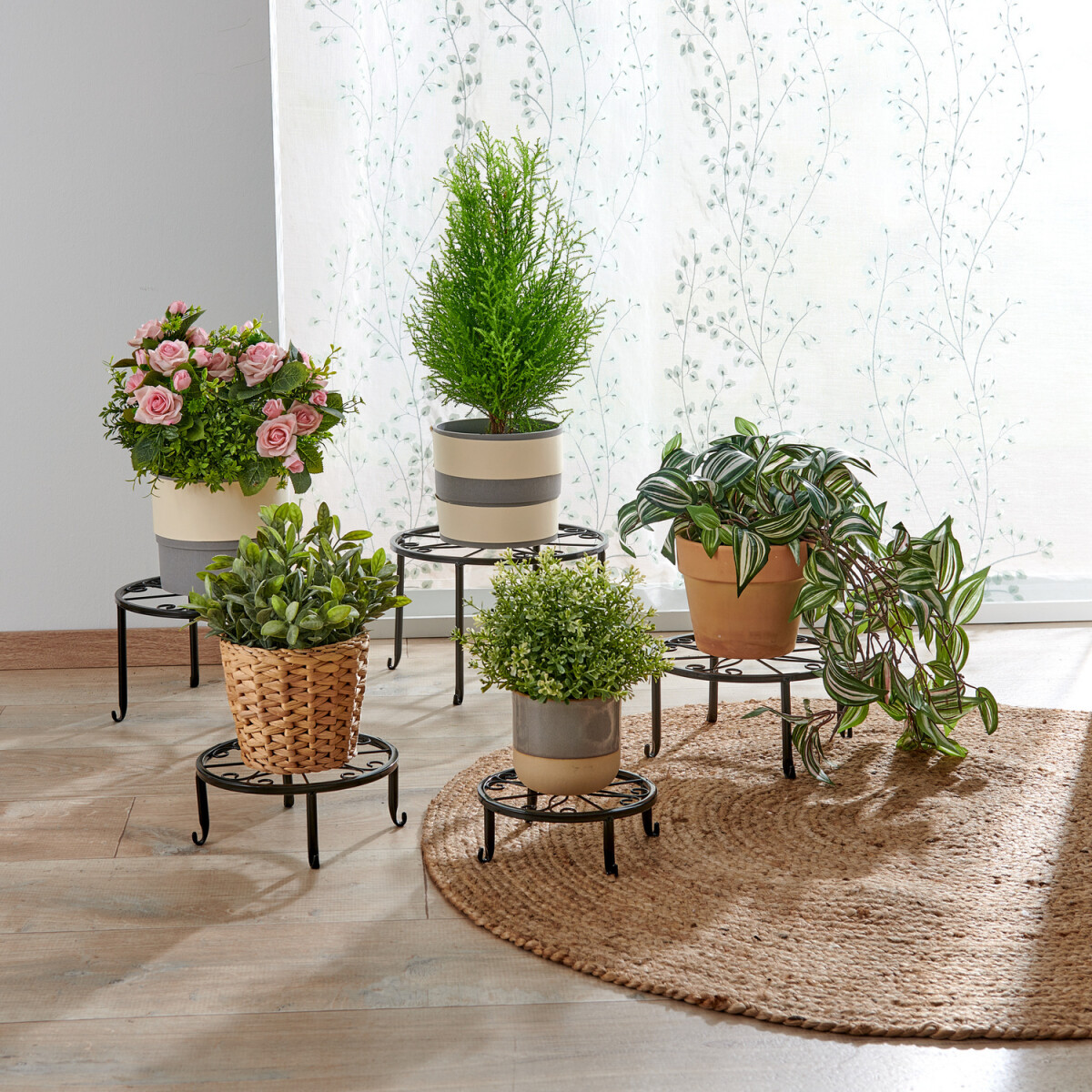E-shop 5 kvetinových stoličiek na rastliny
