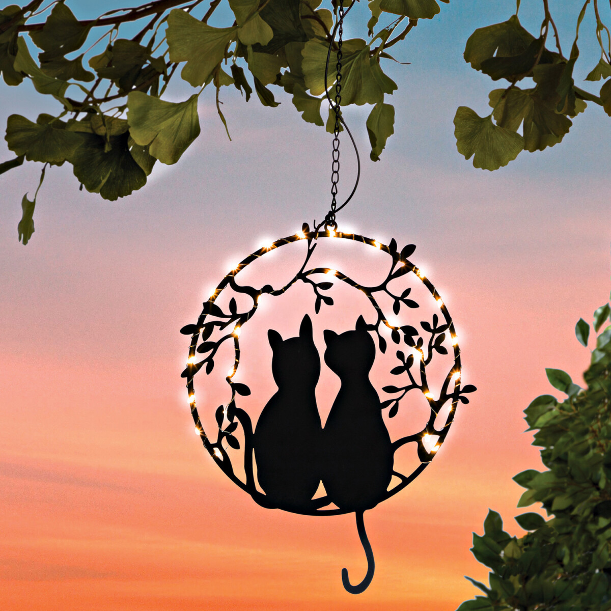 Solárna dekorácia Mačacia láska