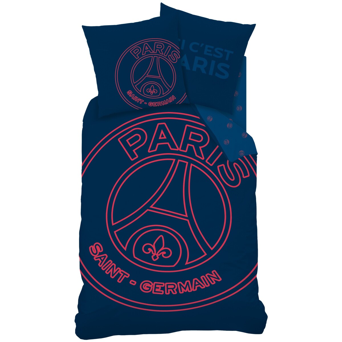 Cearșaf extensibil Paris Saint Germain® bumbac