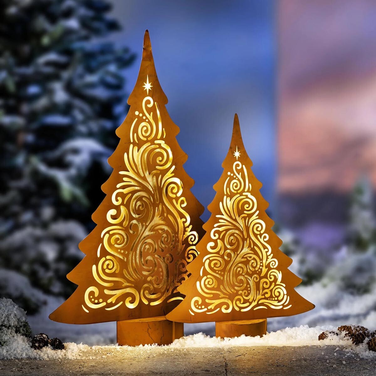 LED jedľa Ornament