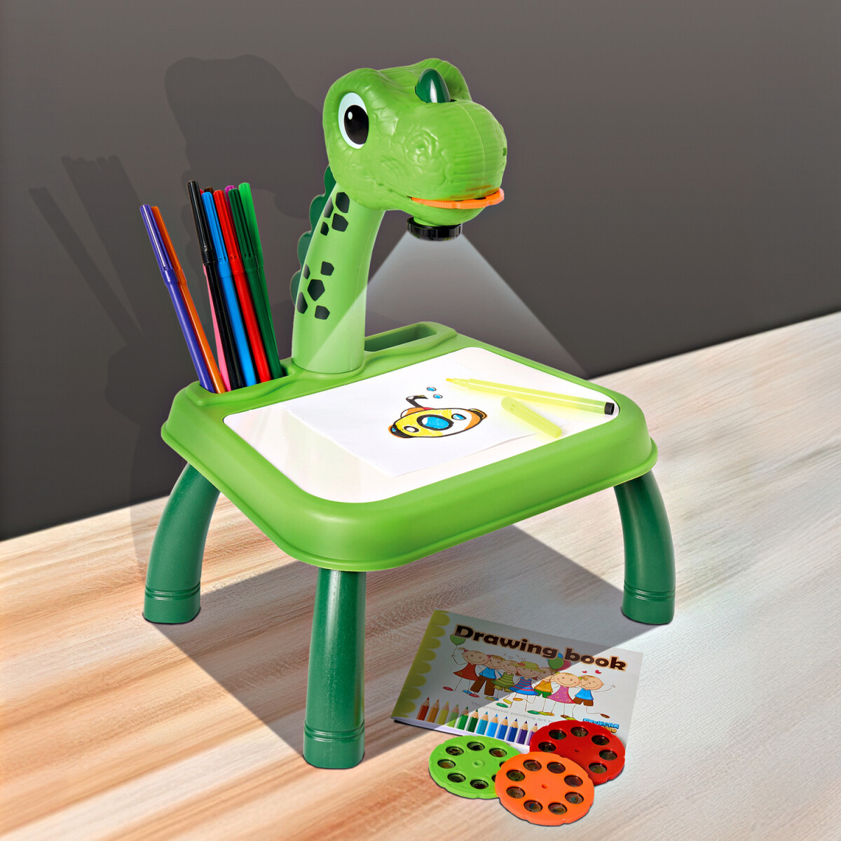 Projektor na kreslenie Dinosaurus