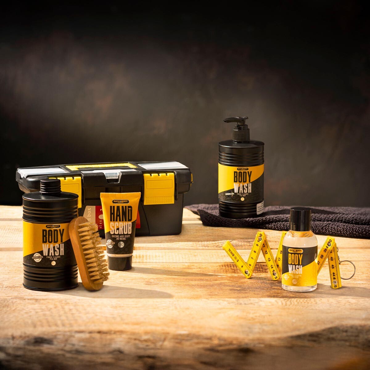Darčeková ošetrujúca sada pre mužov BATH & BODY TOOLS