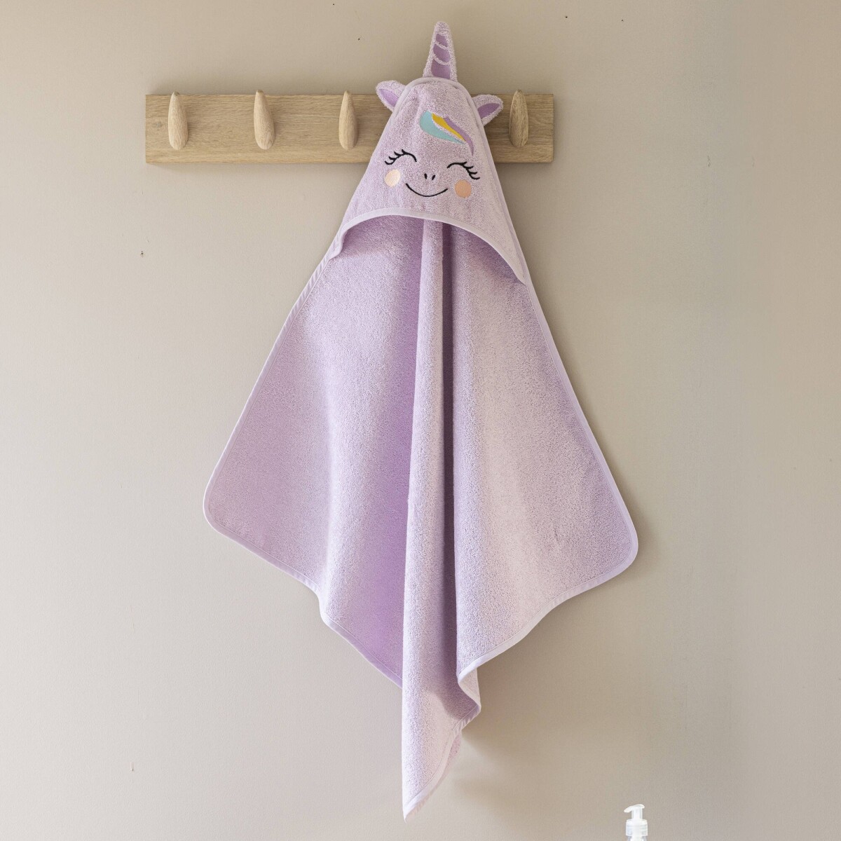 Prosop pentru copii cu glugă Unicorn