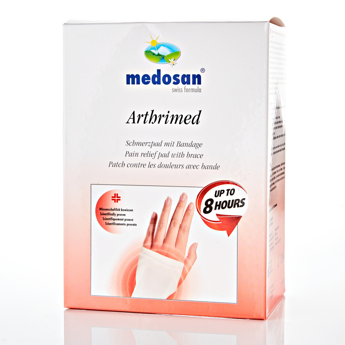 8 vankúšikov proti bolesti Arthrimed s obväzom
