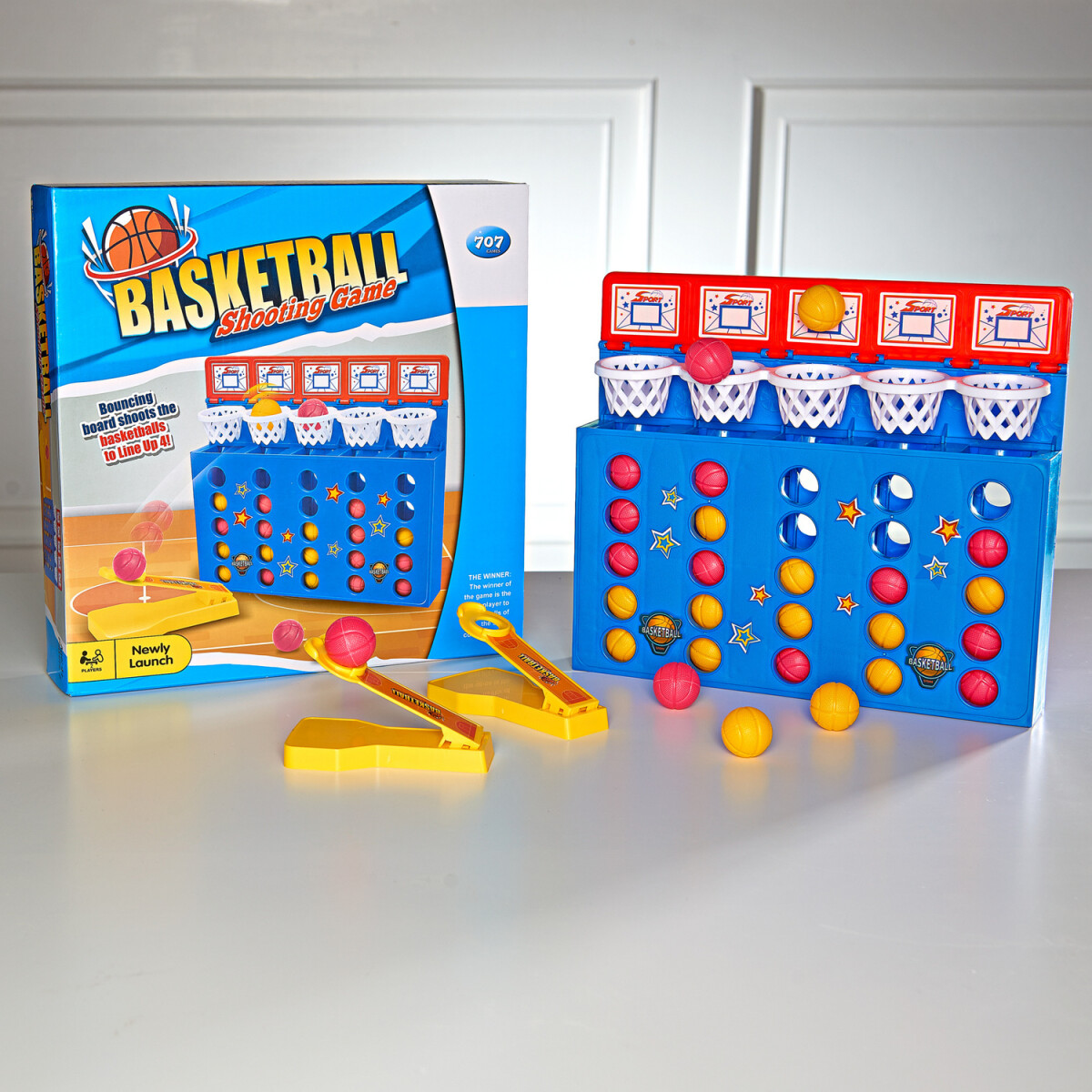 Stolný basketbal 4 lopty
