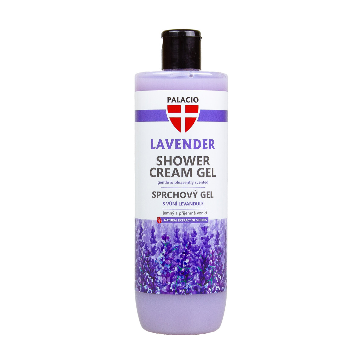 Levanduľový sprchový gél 500 ml