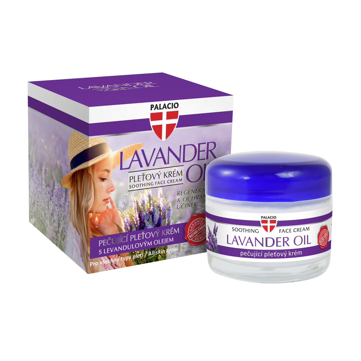Levanduľový pleťový krém 50 ml