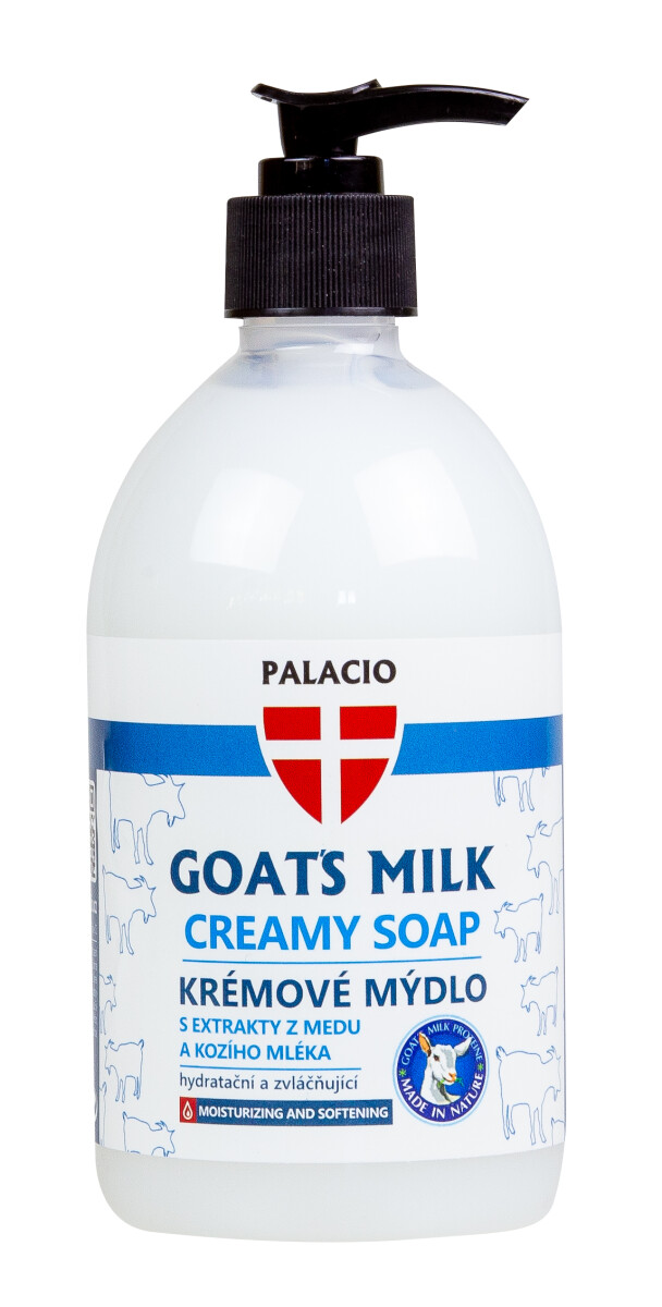 Tekuté mydlo Kozie mlieko s pumpičkou 500 ml