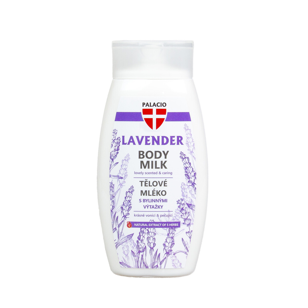 Levanduľove telové mlieko 250ml