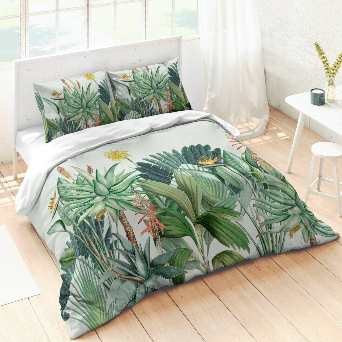Lenjerie de pat din bumbac Tropics