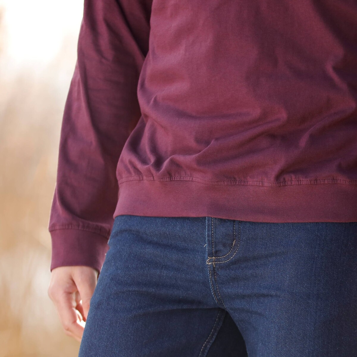 2 db hosszú ujjú Henley ing szett