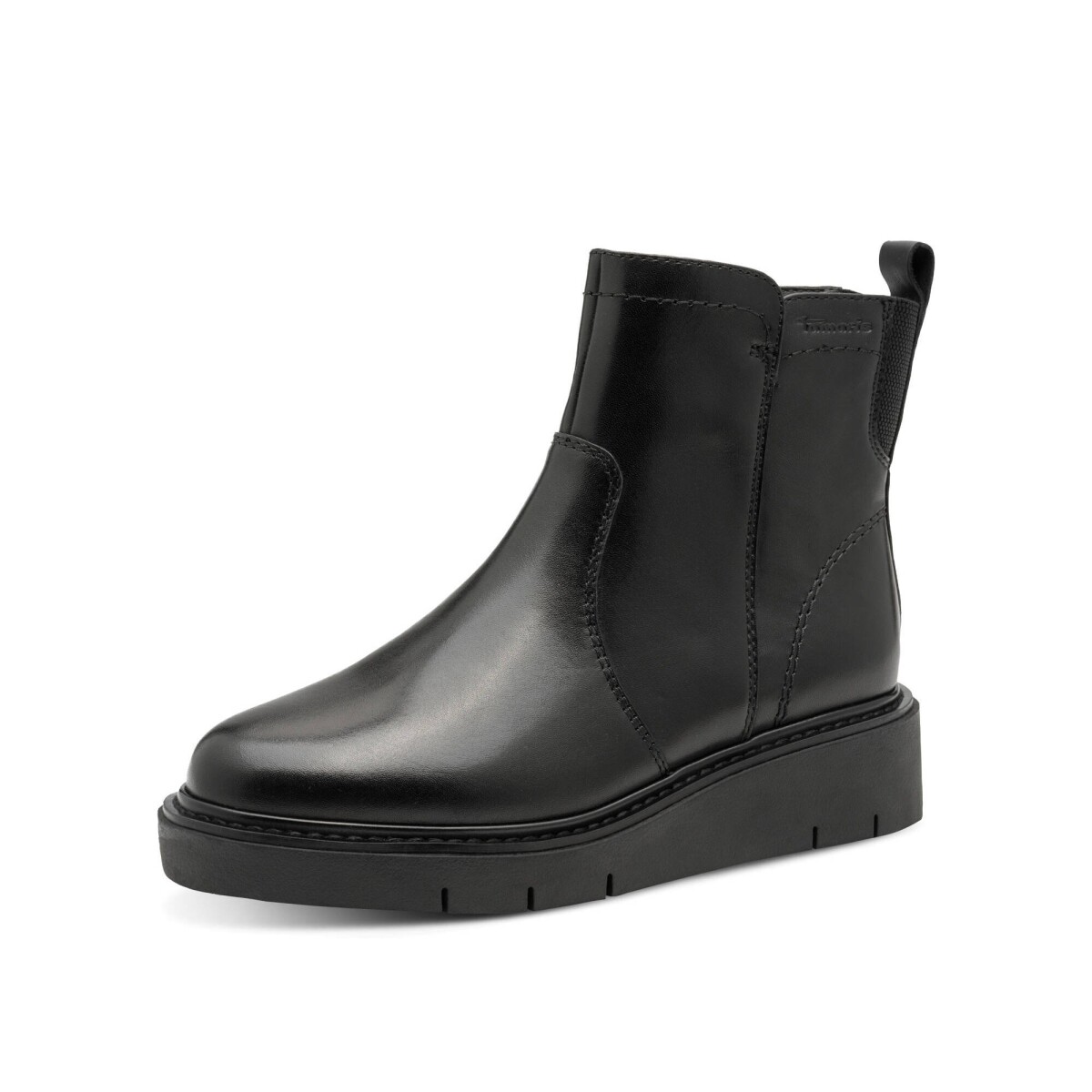 Nízke kožené čižmy Comfort Tamaris® pre širšie chodidlá Nízke kožené čižmy Comfort Tamaris® pre širšie chodidlá