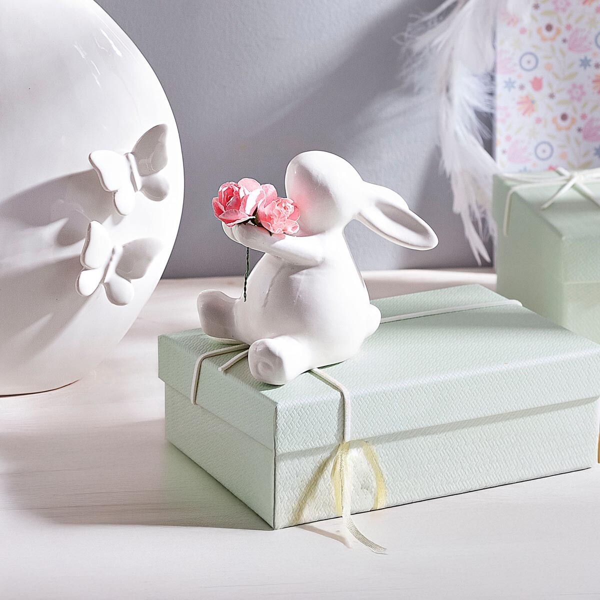 Dekoratívna soška Králiček Polly