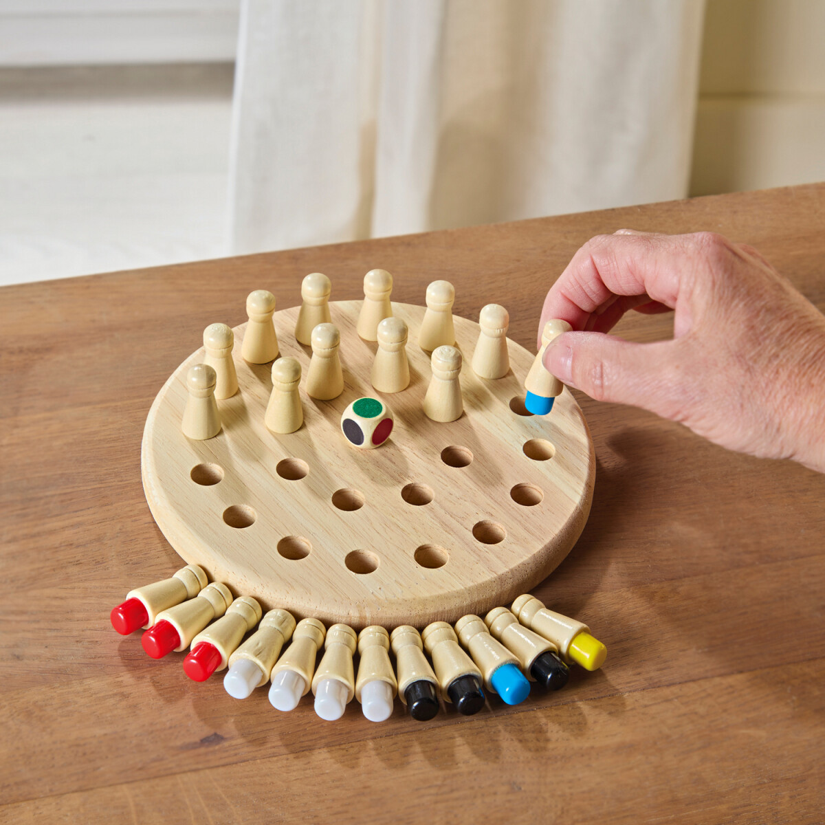 Drevená pamäťová hra