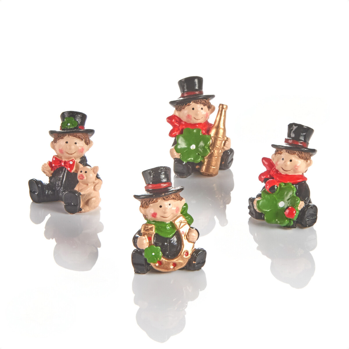 Levně 4 miniatury Kominíci