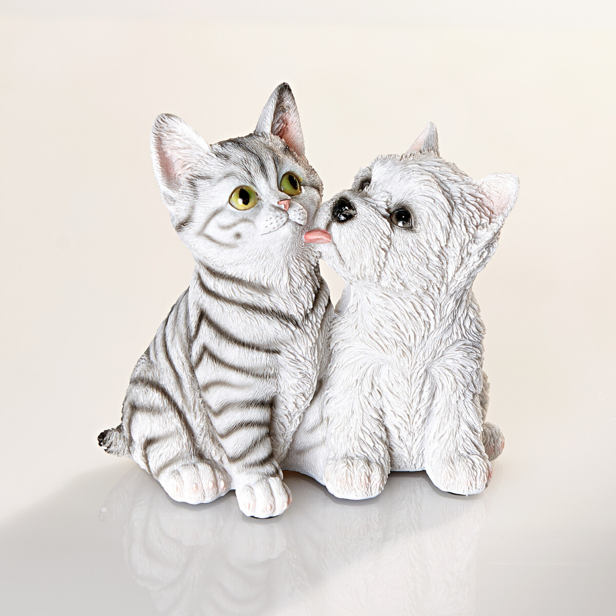 Dekorácia "Pes a mačka"