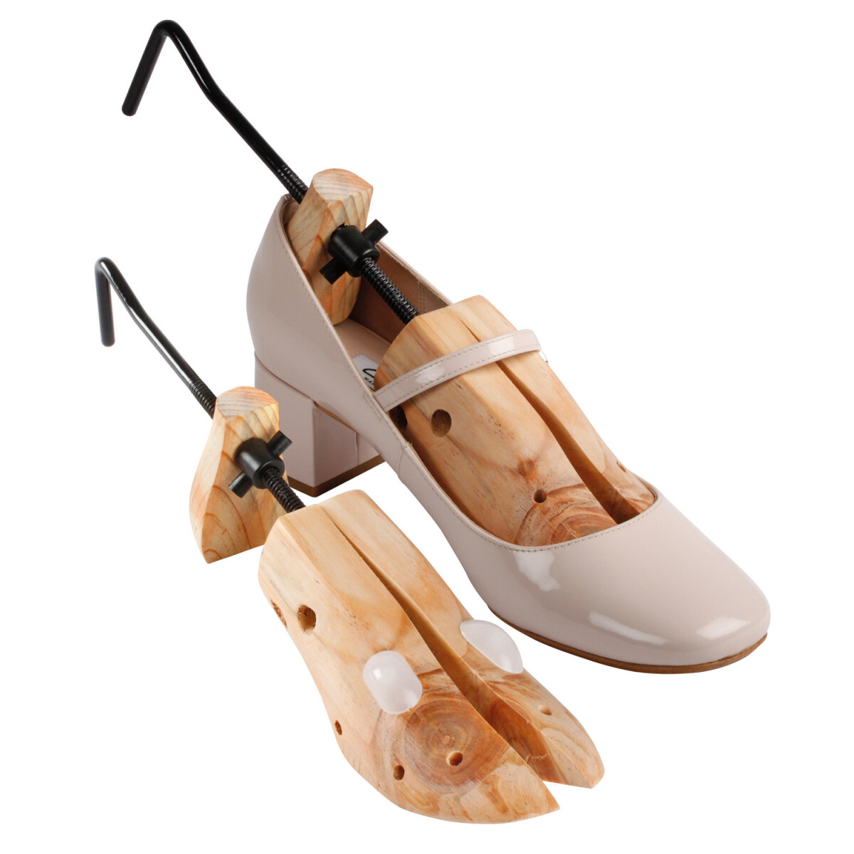 Drevený napinák pre dámske topánky