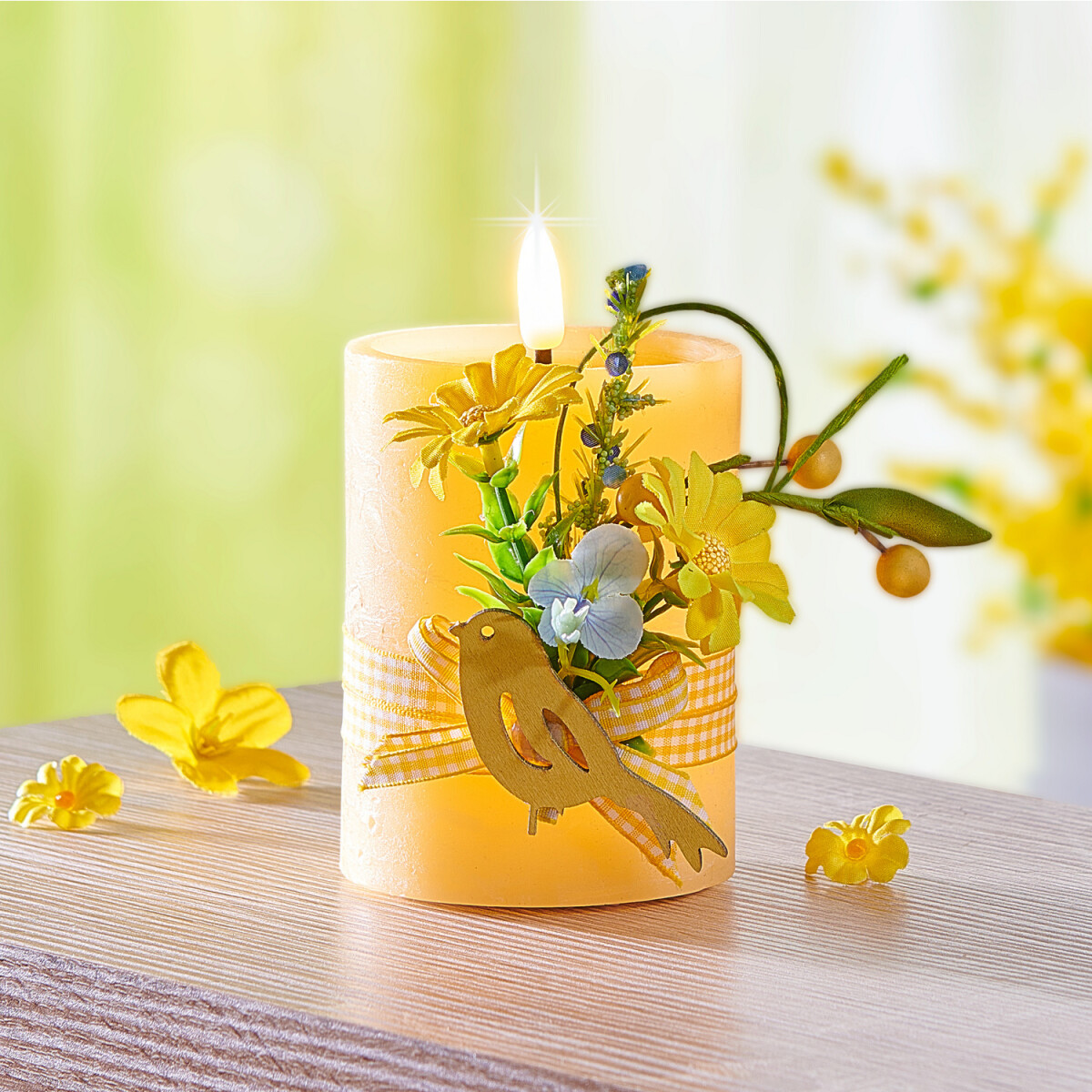 LED dekoratívna sviečka