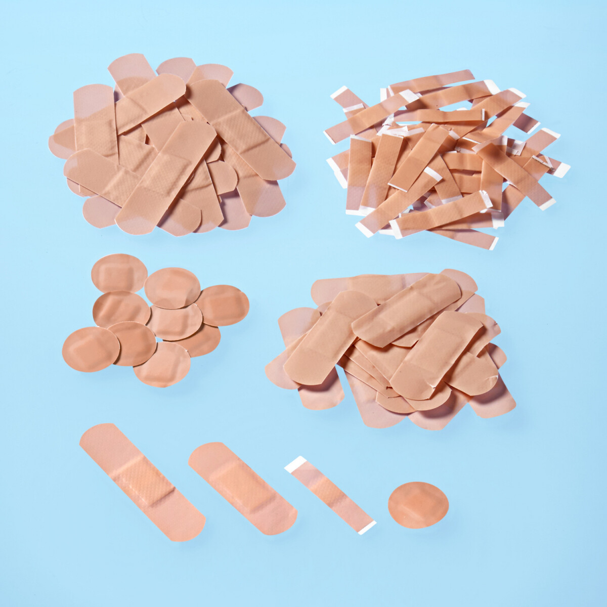 100 vodoodolných náplastí