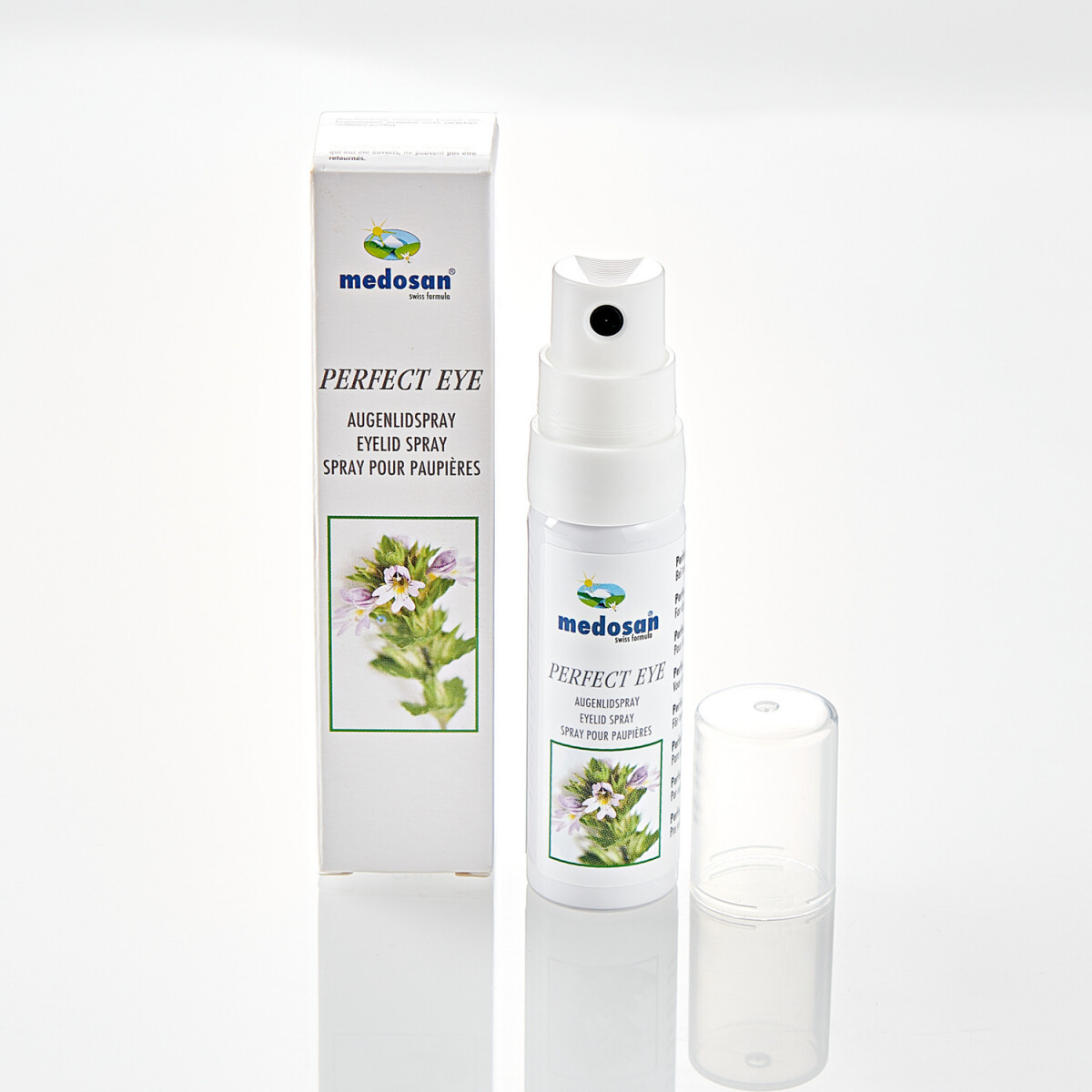 Sprej na viečka proti suchým očiam