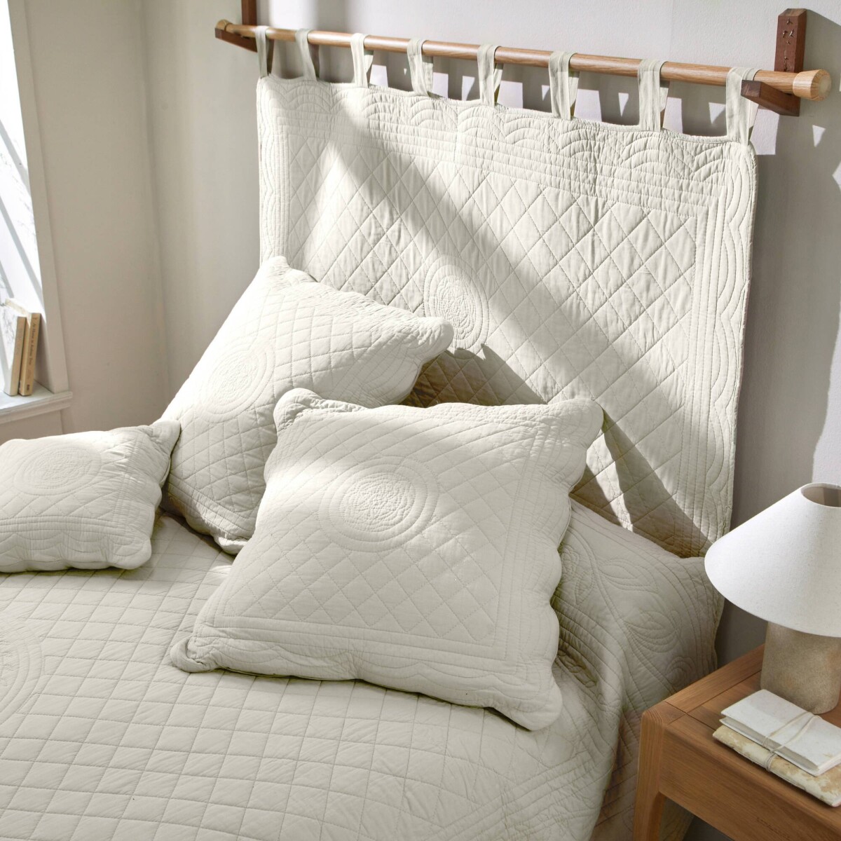 Bavlnené čelo postele Cassandre