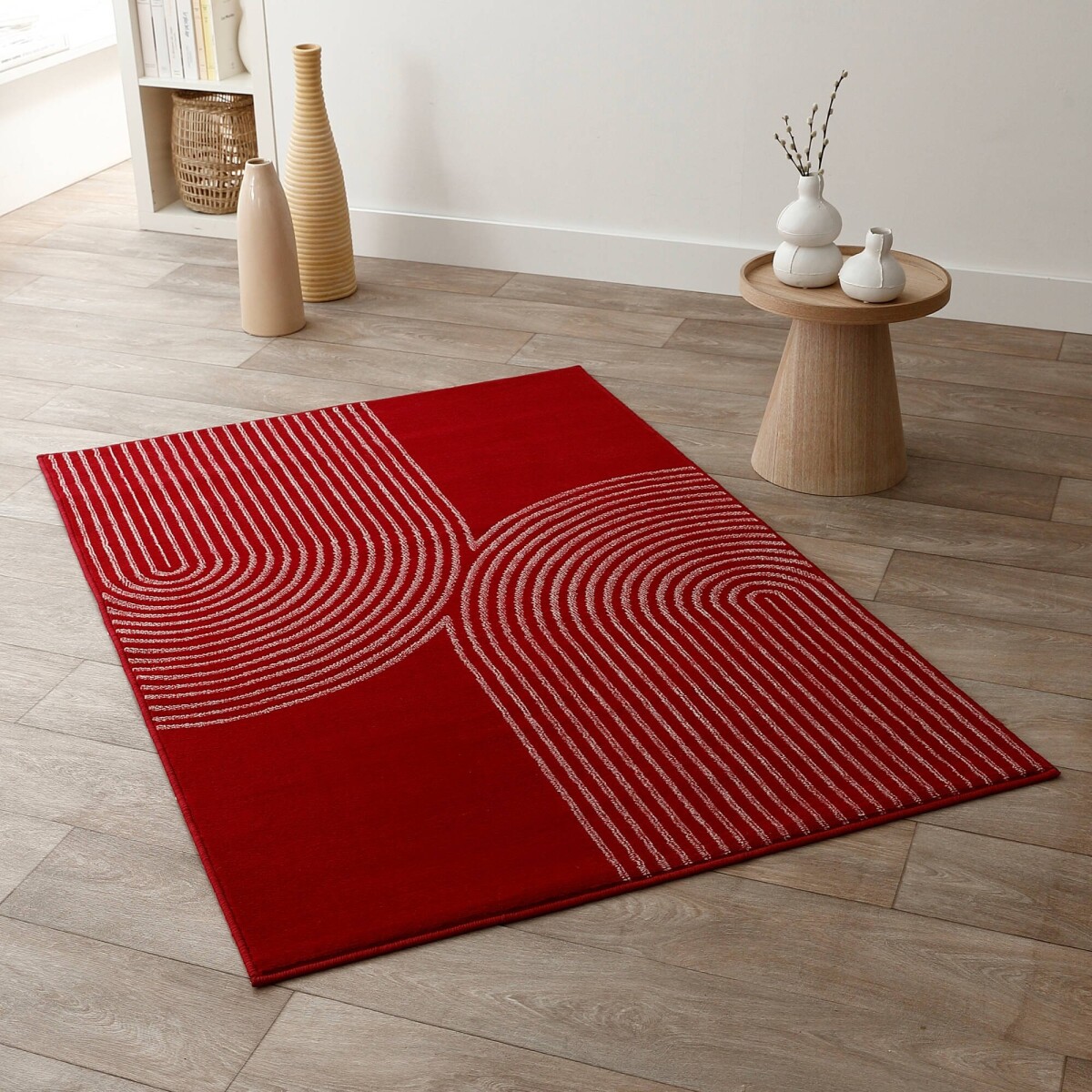 Koberec s jemným vzorom