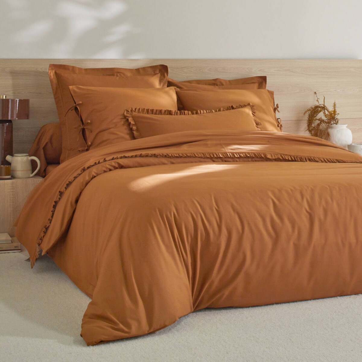 Jednofarebná posteľná bielizeň z perkálu zn. Colombine