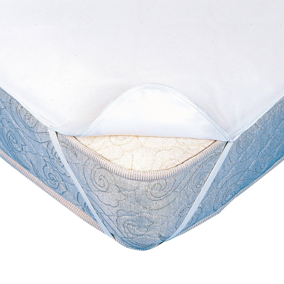 Moltonová nepriepustná PVC ochrana matraca so strihom podložky