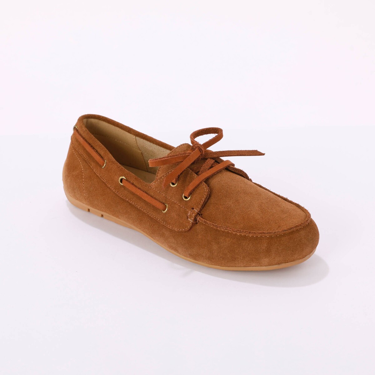 Kožené mokasíny so šnurovaním