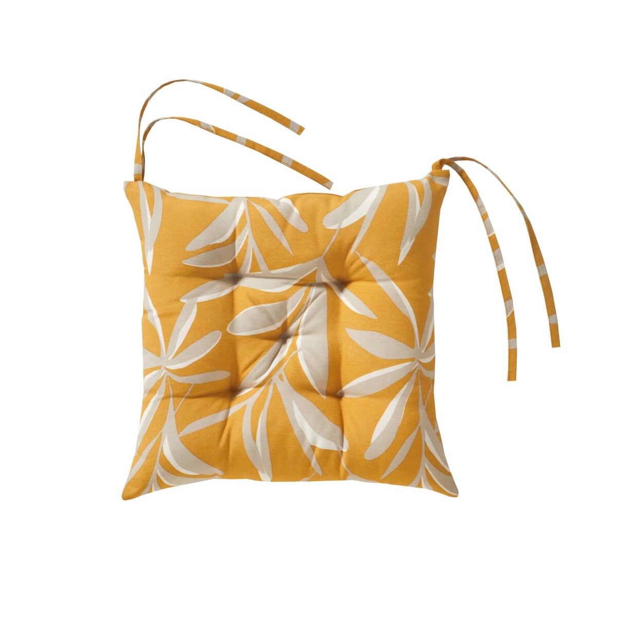 Súprava 2 sedákov na stoličku s potlačou listov