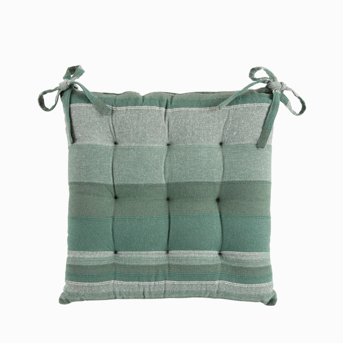 Pruhované sedáky na stoličku, 2 ks.