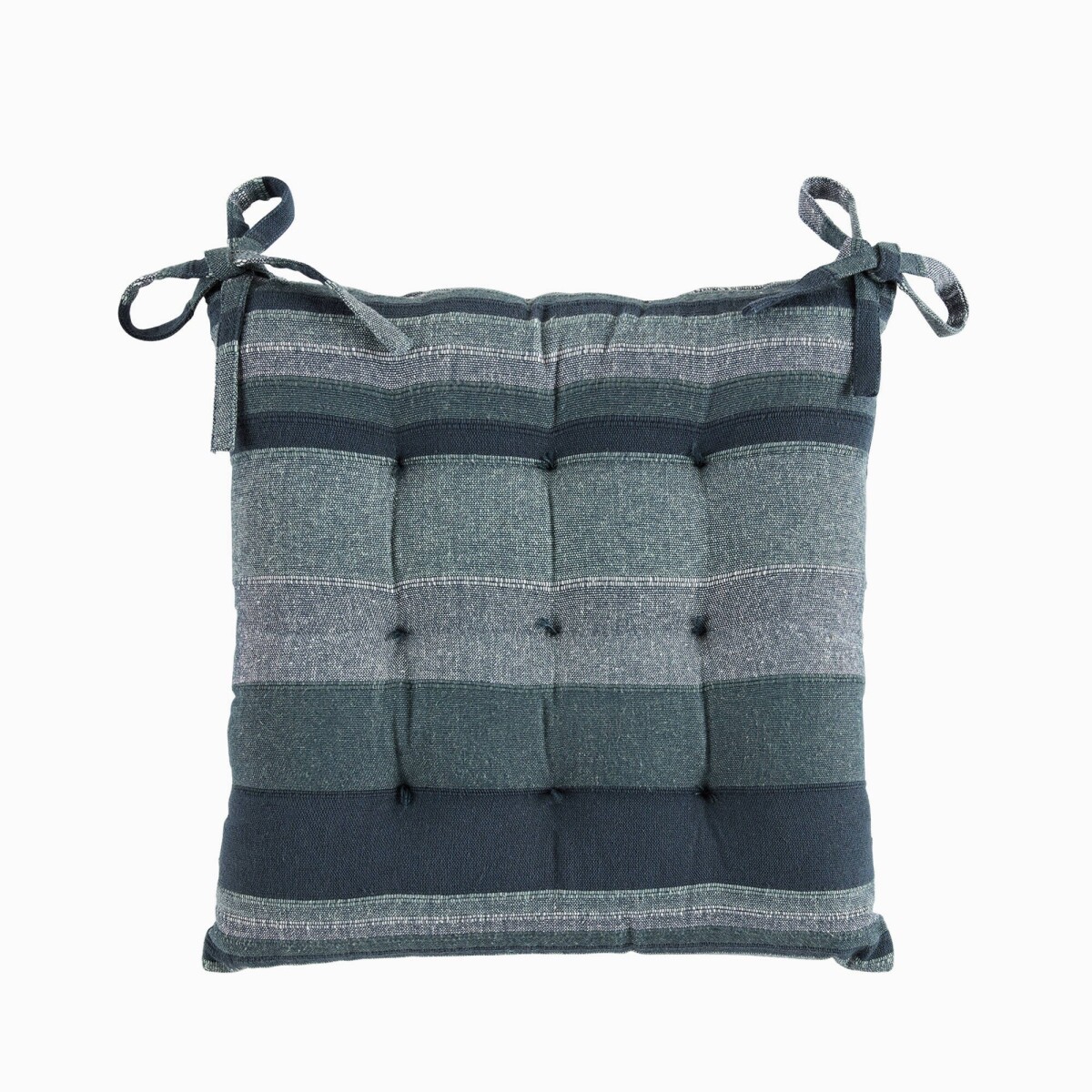 Pruhované sedáky na stoličku, 2 ks.