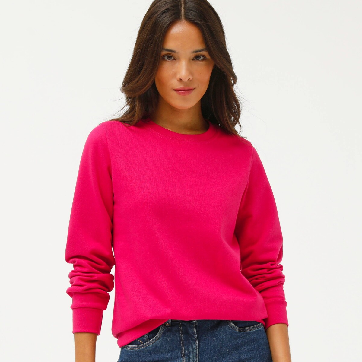 Mikina z česaného moltonu