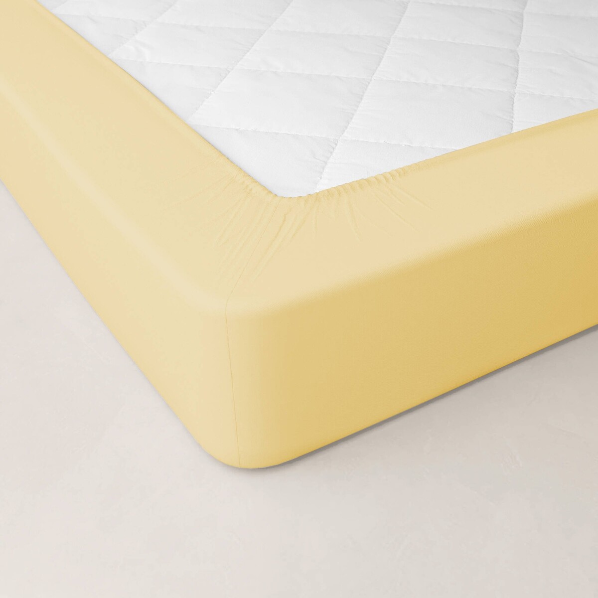 Jednofarebná perkálová napínacia plachta, hĺbka rohov 40 cm