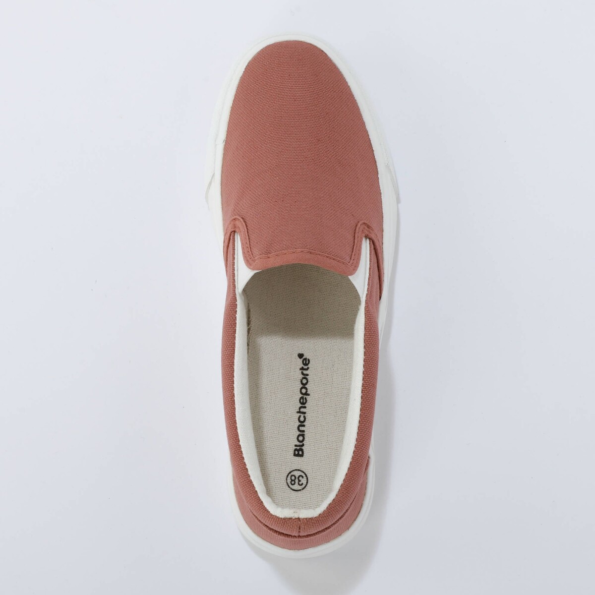 Plátené slip on tenisky